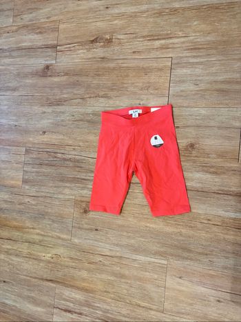 Cycliste / pantacourt rouge 4 ans