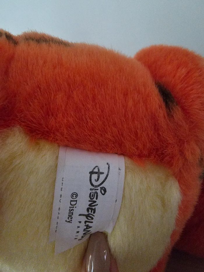 Grande peluche Tigrou - Winnie L'Ourson - Disneyland Paris - photo numéro 5