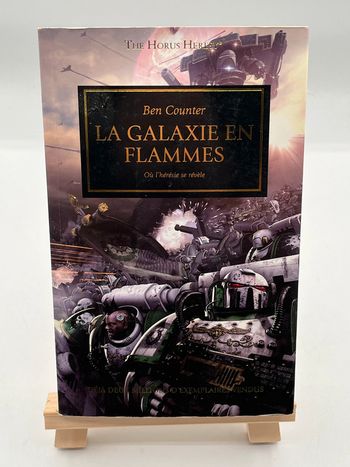 La galaxie en flamme