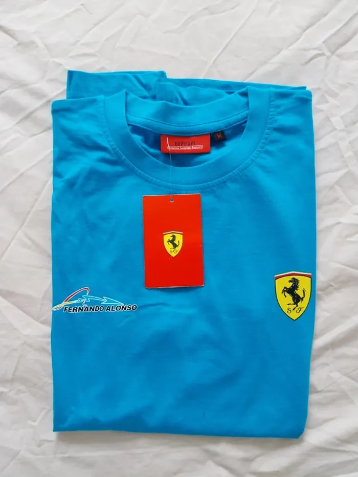 T-shirt Ferrari homme neuf