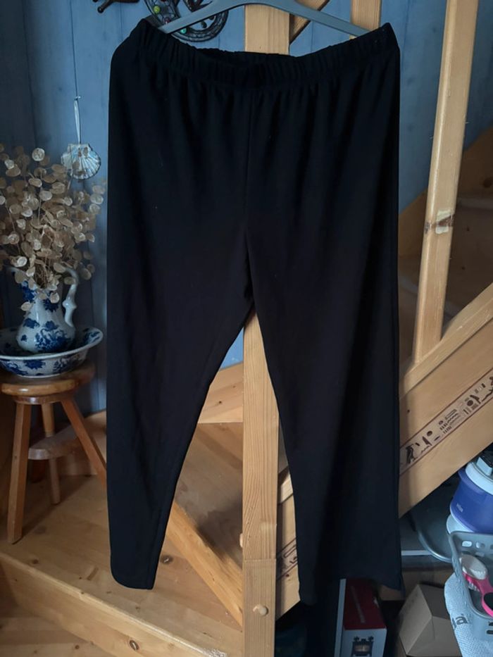 pantalon fluide noir - photo numéro 3