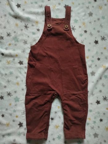 Salopette marron 