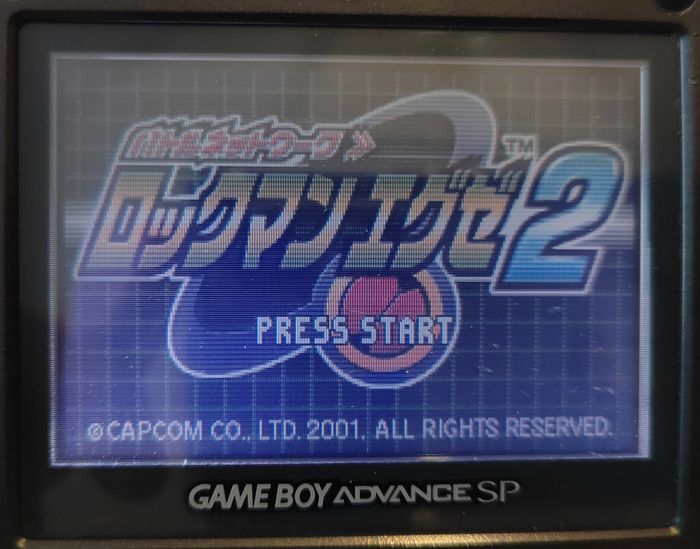 Megaman Battle Network 2 JPN Nintendo Gameboy Advance GBA - photo numéro 3