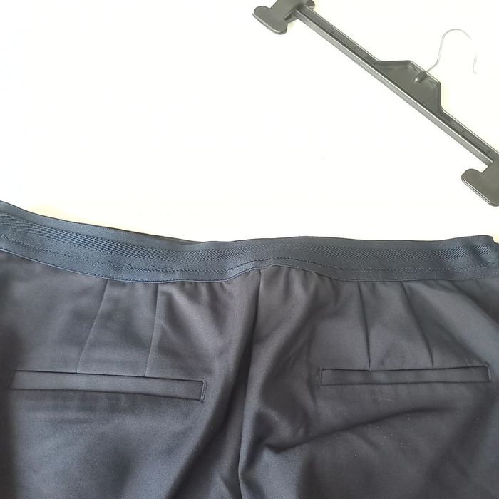 Pantalon chino bleu marine avec bandes sur le côté - photo numéro 5
