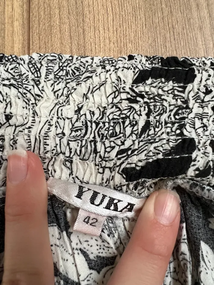 Pantalon fluide motifs femme Yuka - photo numéro 6
