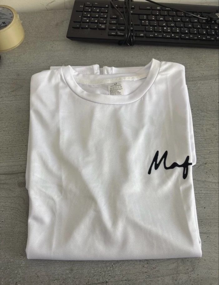 T shirt blanc avec design gangsters - photo numéro 2