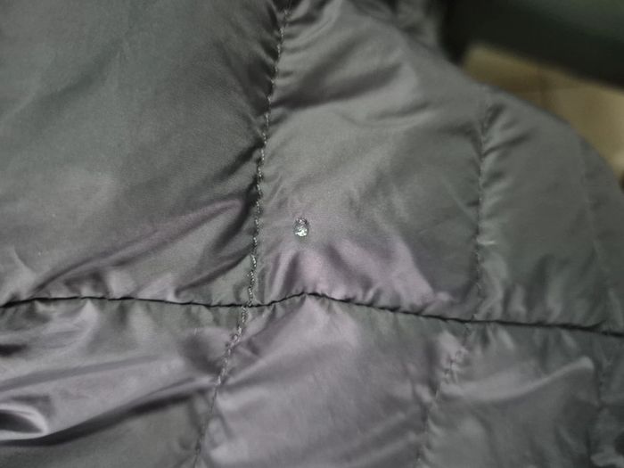 Veste longue 3/4 Michael Kors gris foncé noir pour femme package down fill - photo numéro 10