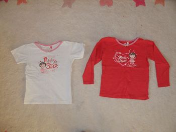 Lot maillot de corps Fille, taille 2-3 ans