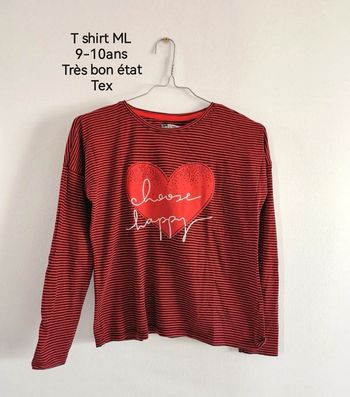 T shirt ML 9-10ans