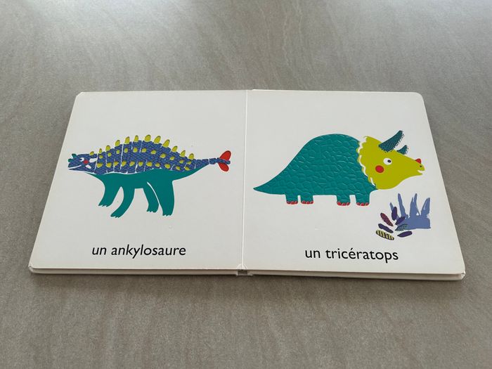 Mes premiers mots à toucher " les dinosaures" - photo numéro 3