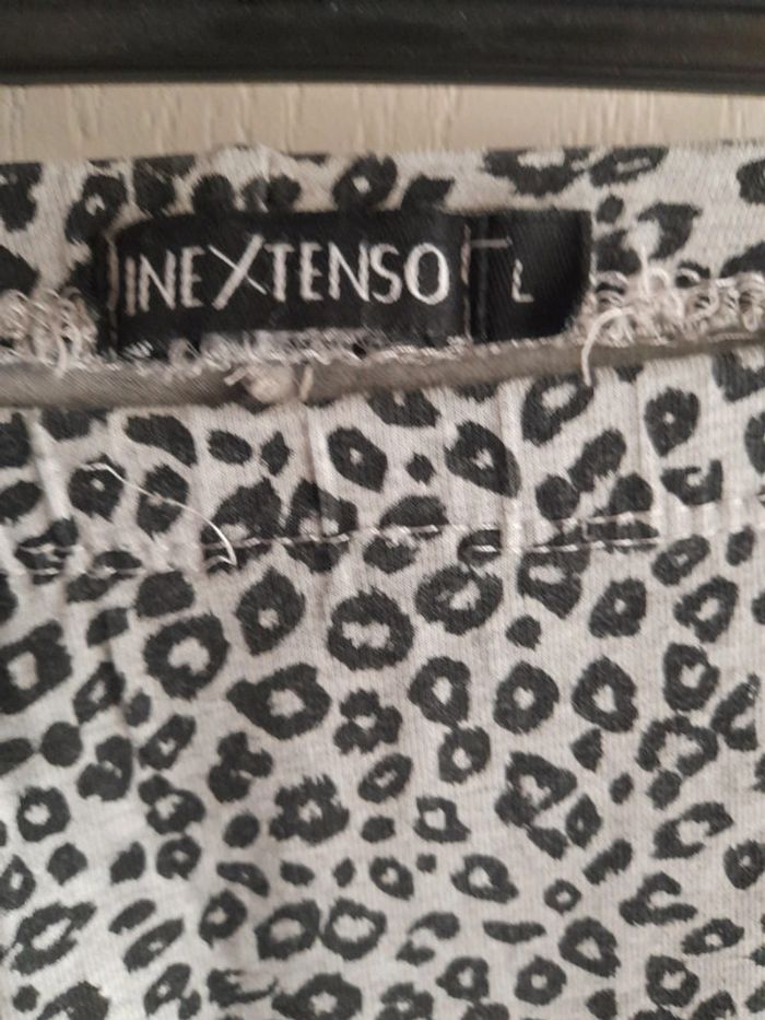 Legging léopard gris/ noir - photo numéro 2