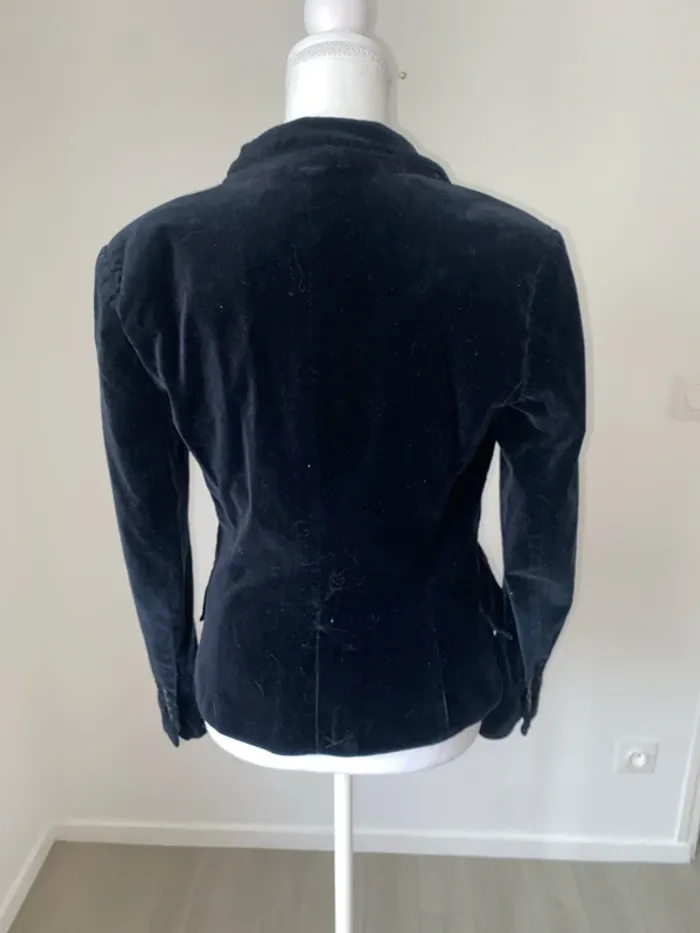 Blazer en velours taille 38/M - photo numéro 4