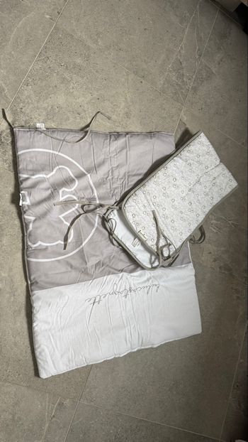 tour de lit avec couette lulu castagnette 60-120 cm neuf