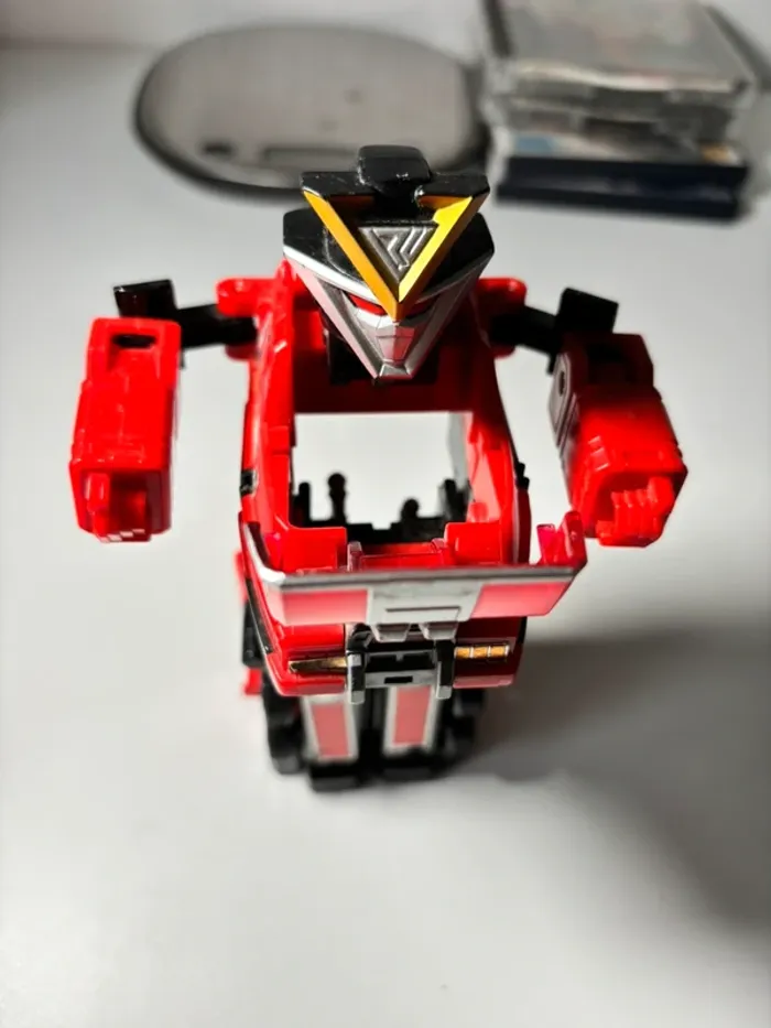 Action figure figurine robot Power Rangers Turbo Deluxe Rescue Megazord - photo numéro 7