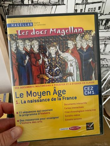 DVD 📀 le moyen âge CE2 CM1 neuf sous blister
