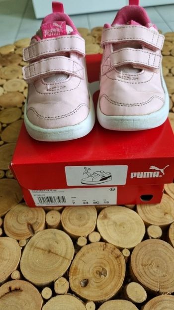 Basket PUMA rose