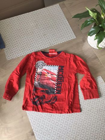 T-shirt manches longues cars 3 ans