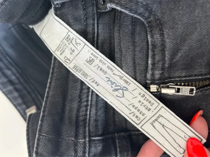 IKKS, jean gris, slim femme, taille US 28/FR. 38. - photo numéro 6