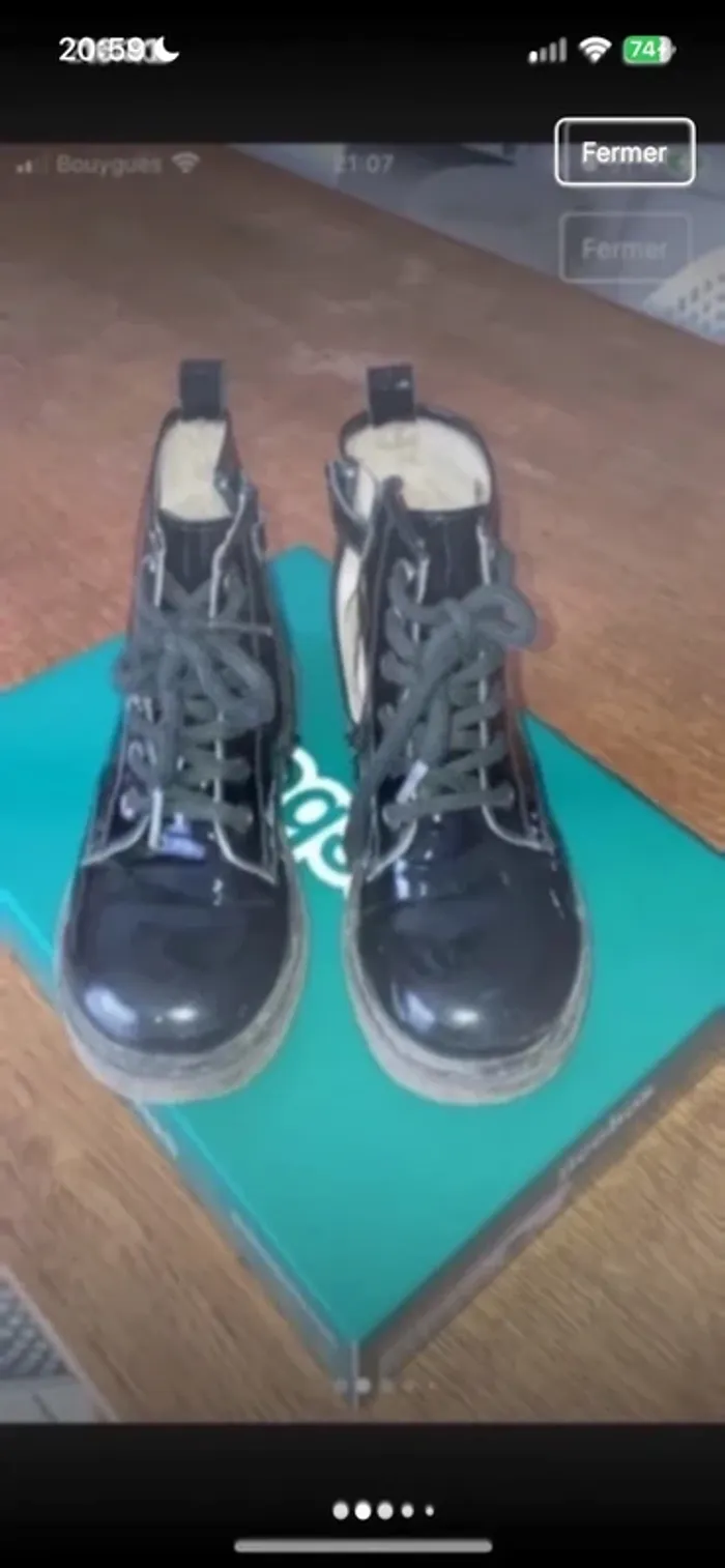 Bottines Acebo's pointure 34 - photo numéro 5