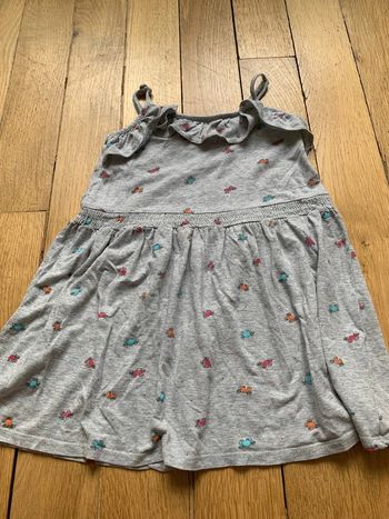 Robe à bretelles crabes t.6ans