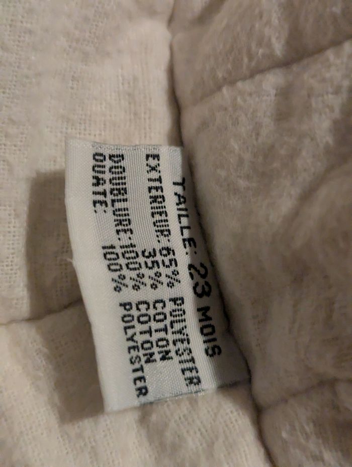 Combinaison unisexe bb 23m ecru - photo numéro 9