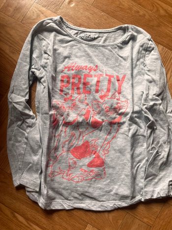T shirt manches longues fille 5 ans Disney animals