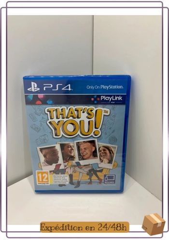 That’s you ps4 sous blister us