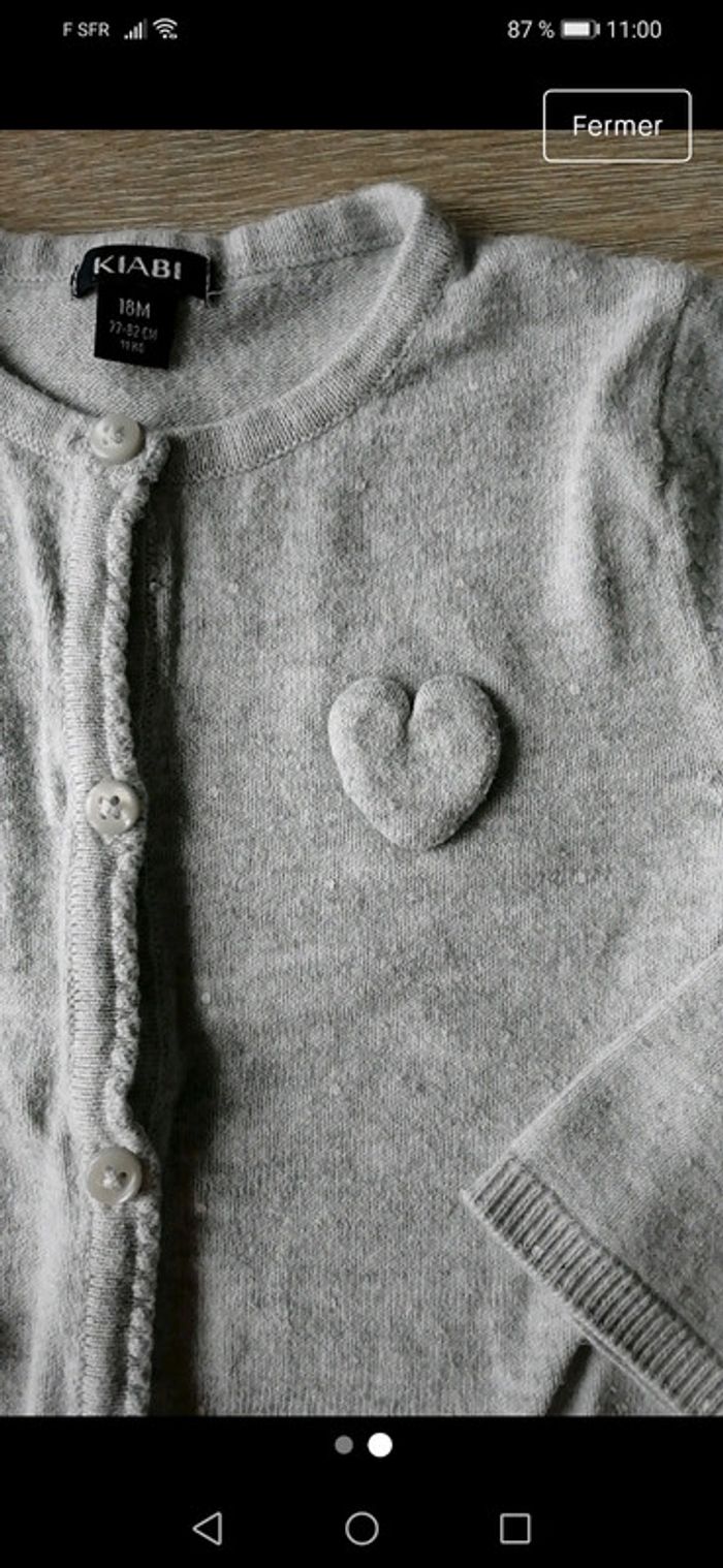 Gilet 18 mois - photo numéro 2