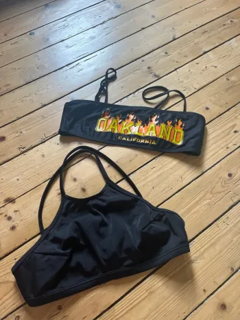 haut maillot de bain noir shein