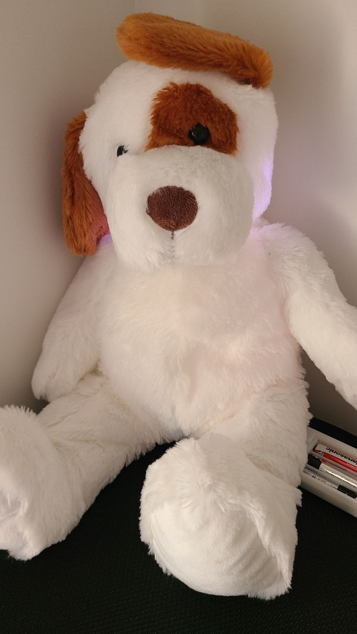 Peluche chien - photo numéro 2