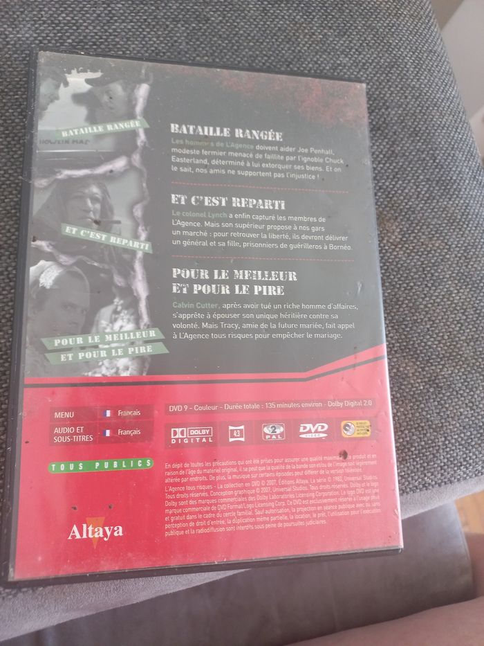 Un dvd de l'agence tous risques - photo numéro 2