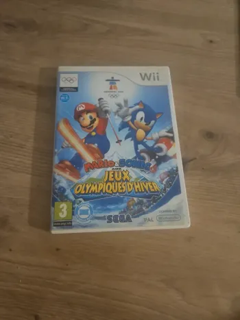 Mario aux jeux olympiques d'hiver Nintendo wii