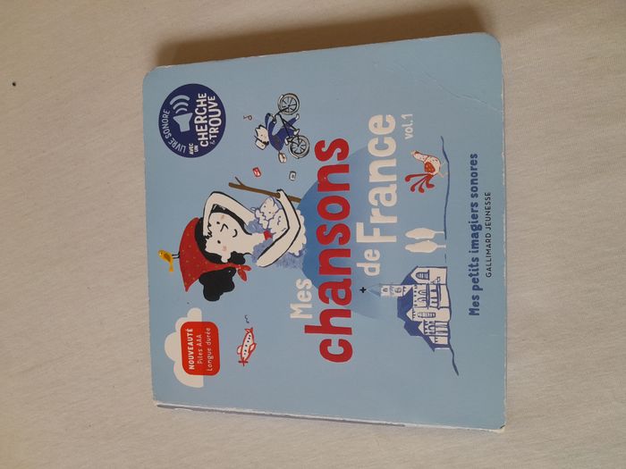 Livre sonore - Les chansons de France