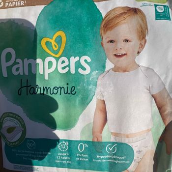 Pampers harmonie T. 6 (27 couches)