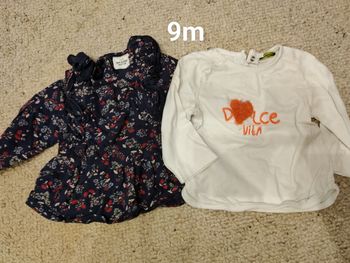 2 t-shirts ML 9m