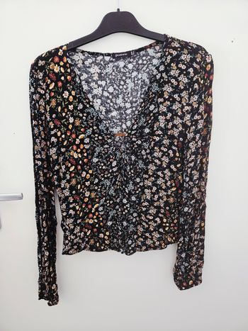 Blouse fleuries