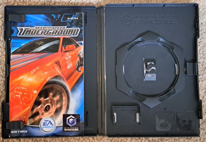 🎮 Boite vide et notice Need for Speed Underground Nintendo Gamecube GC - photo numéro 2