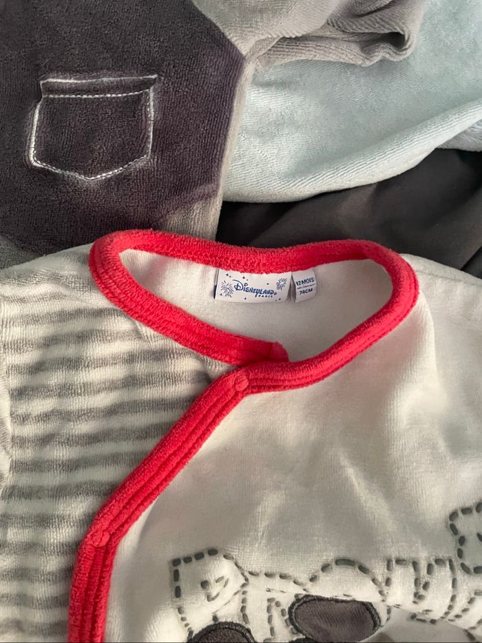 Lot de 6 pyjamas 12 mois - 74 cm - photo numéro 2