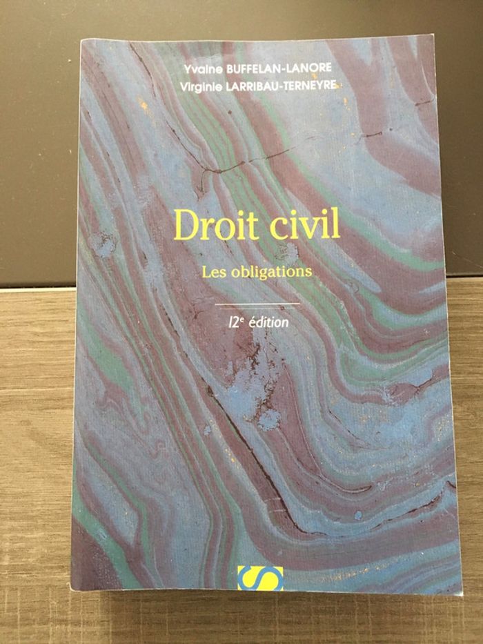 Droit civil - Les obligations