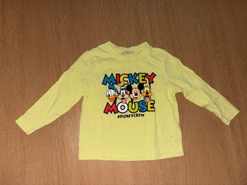 Tee shirt Mickey 3/4 ans 104 cm