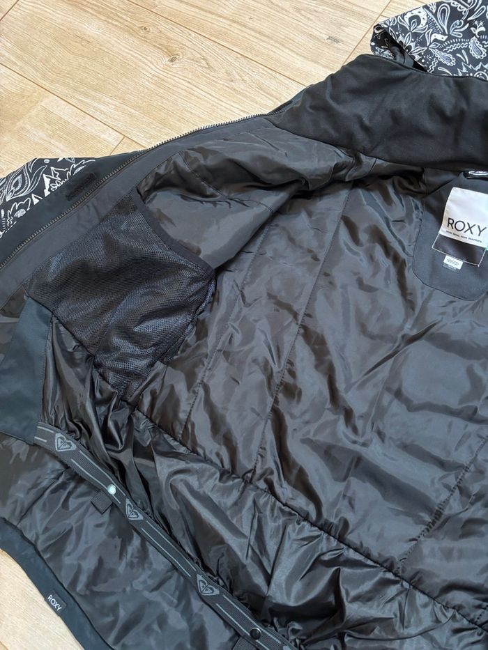 Blouson de ski Roxy fleurs - photo numéro 3