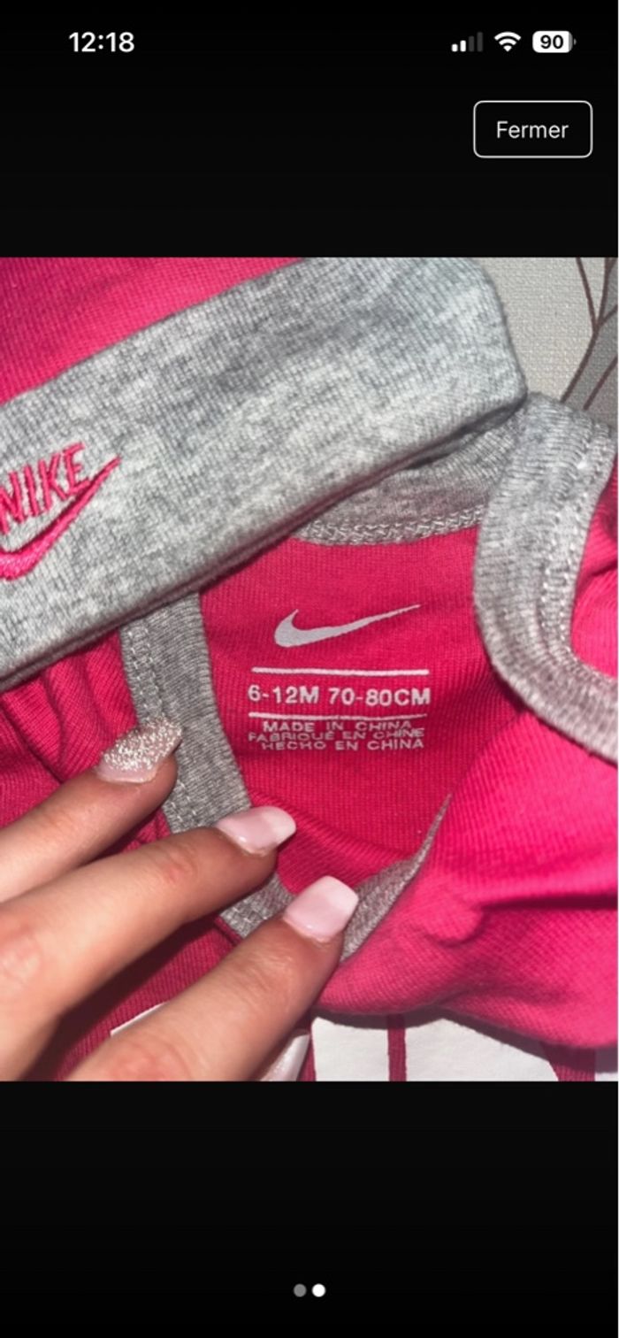 Body avec bonnet Nike