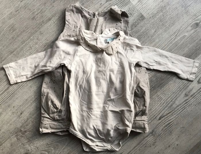 Ensemble robe 12 mois Obaibi - photo numéro 3