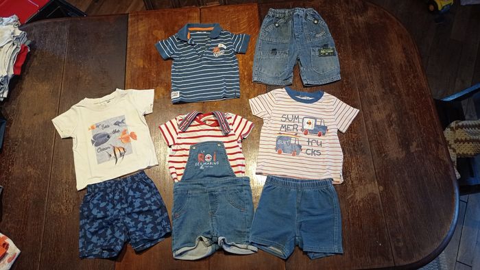 Lot de vêtements été 1 an garçon