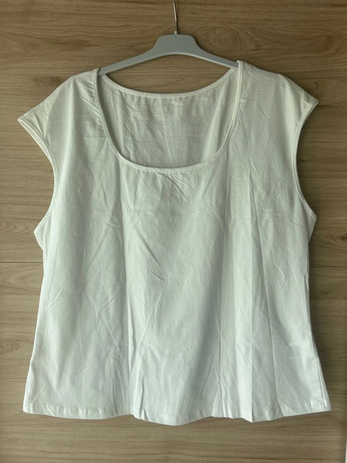 Débardeur blanc T44 neuf