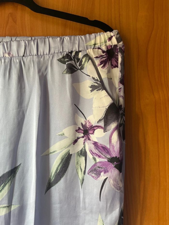 Pantalon fluide motif floral S - photo numéro 2