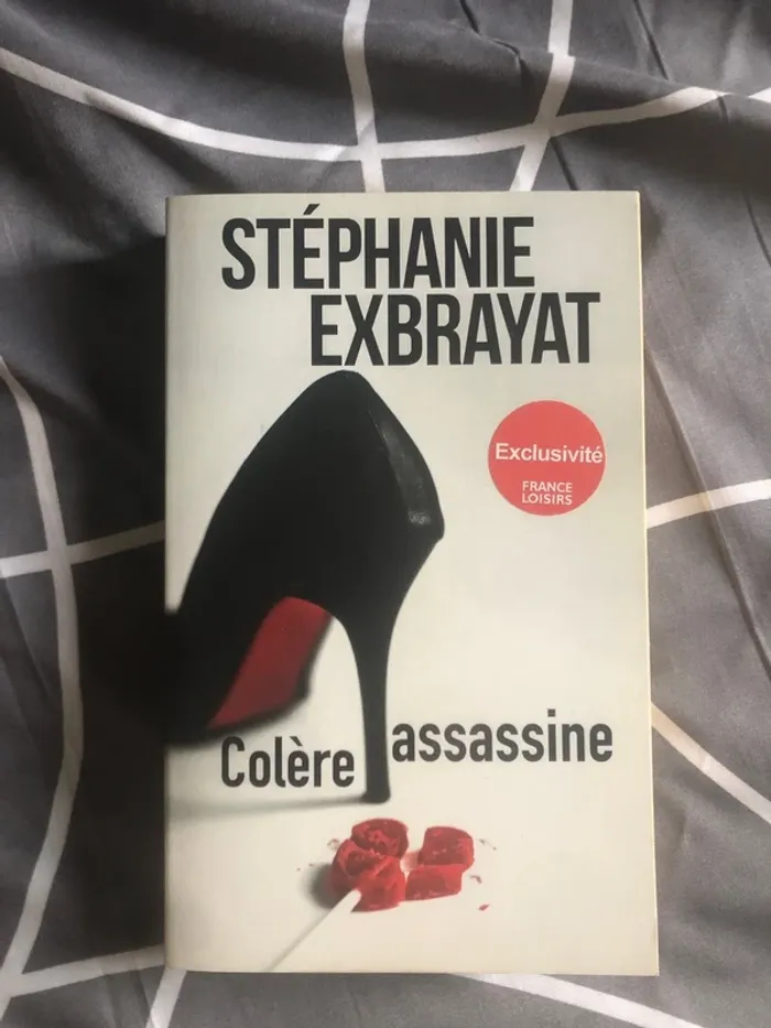Livre colère et assassine édition France loisirs 📕 - photo numéro 2