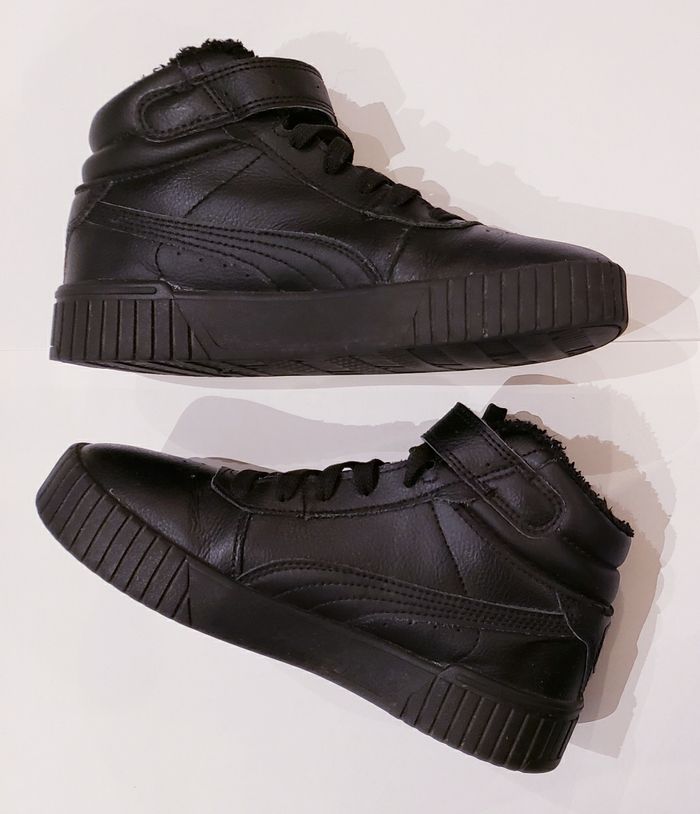 PUMA Carina Bottes d'hiver en cuir - Unisexe - Taille : 35,5 - photo numéro 8