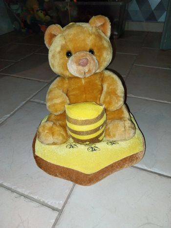 Peluche ourson miel