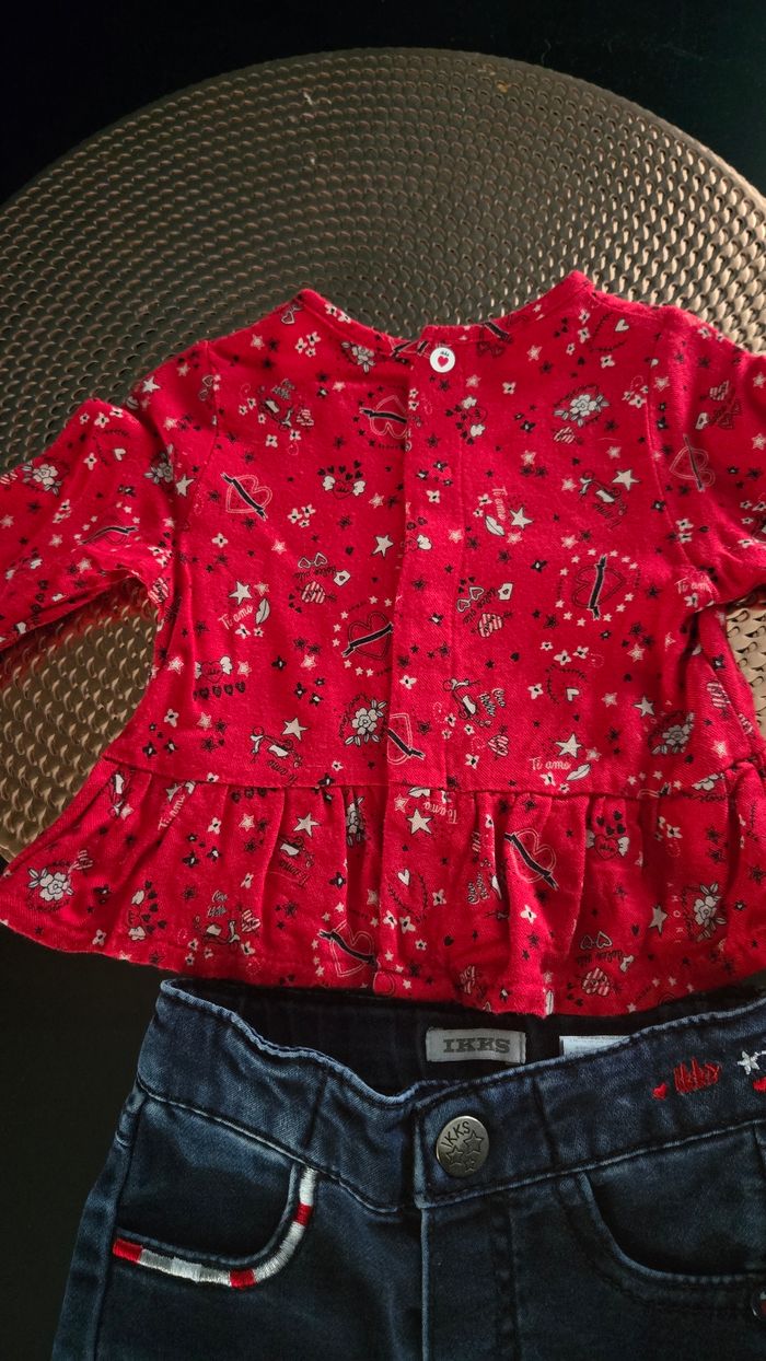 Ensemble ikks  6 mois  /  68 cm - photo numéro 3